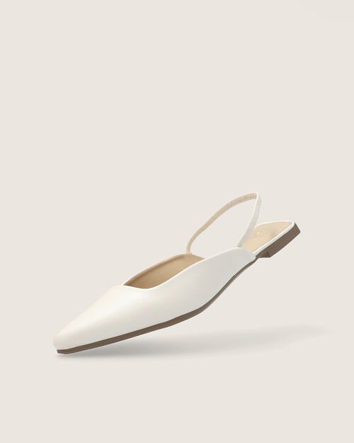 Zapato Plano Blanco