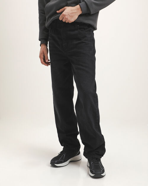 Jeans Negro Fit Relaxed