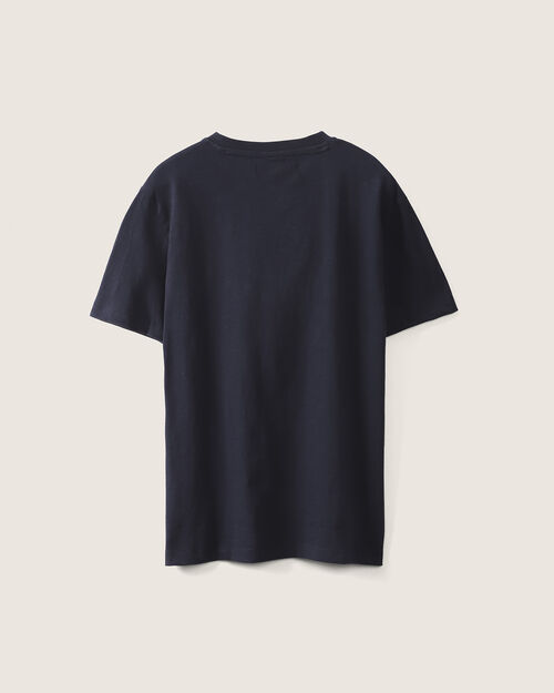 Playera Azul Manga Corta