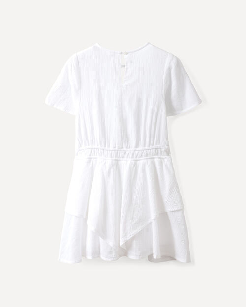 Vestido Blanco Eyelet