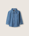 Camisa Manga Larga Azul,AZUL MARINO