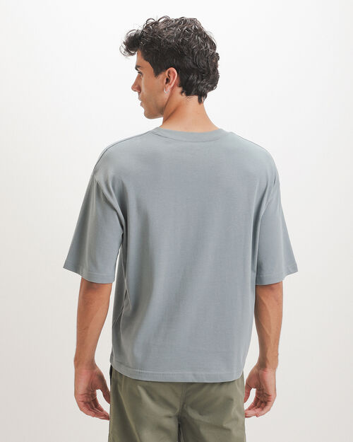 Playera Oversize Azul