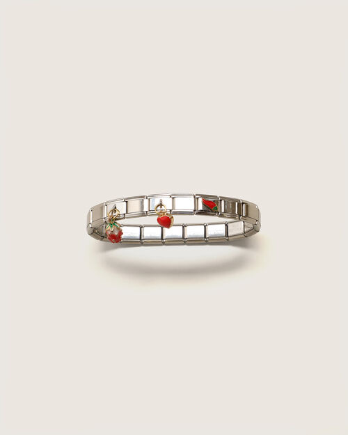 Pulsera Charm Plateada