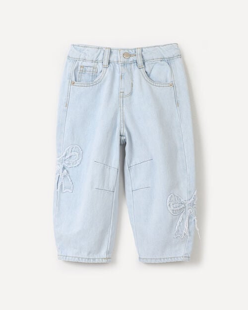 Jeans Barrel Azul