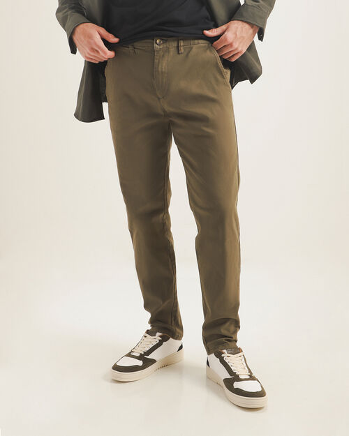 Pantalón Olivo Fit Slim