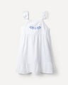 Vestido Corto Blanco,BLANCO