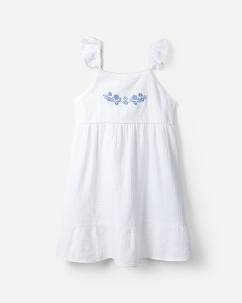 Vestido Corto Blanco