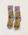 Calcetines Largos Grinch,GRIS CLARO