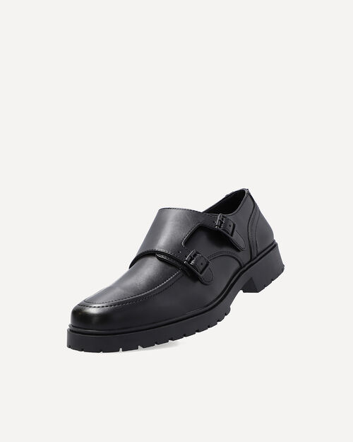 Zapato Negro Hebillas