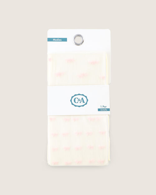 Pantimedias Rosas Dise&ntilde;o Mo&ntilde;os