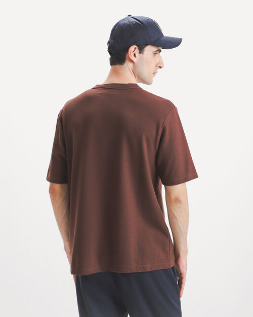 Playera Roja Henley