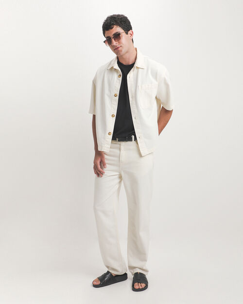 Sobrecamisa Boxy Beige