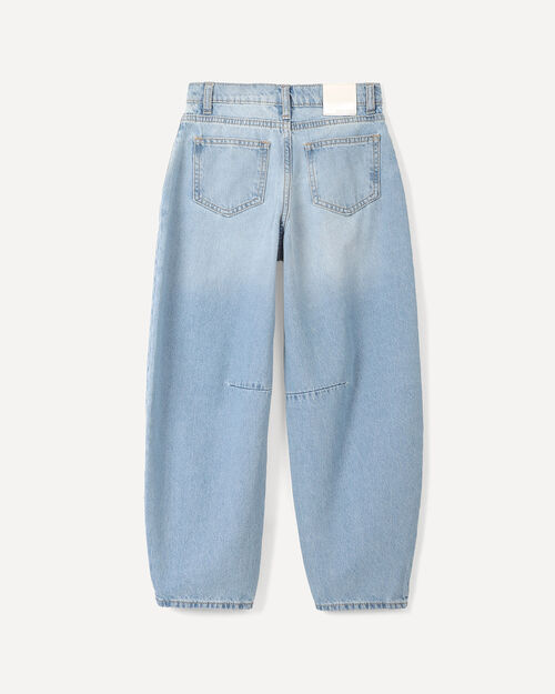 Barrel Jeans Azul