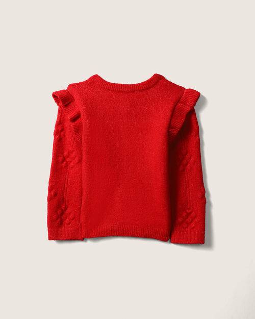 Su&eacute;ter Rojo De Punto