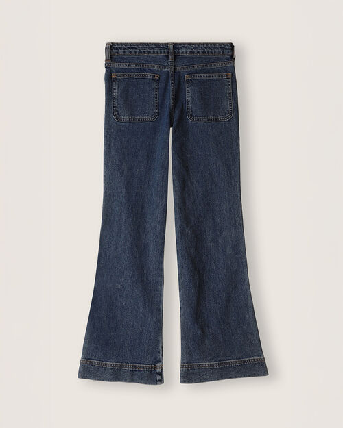 Jeans Flare Marino