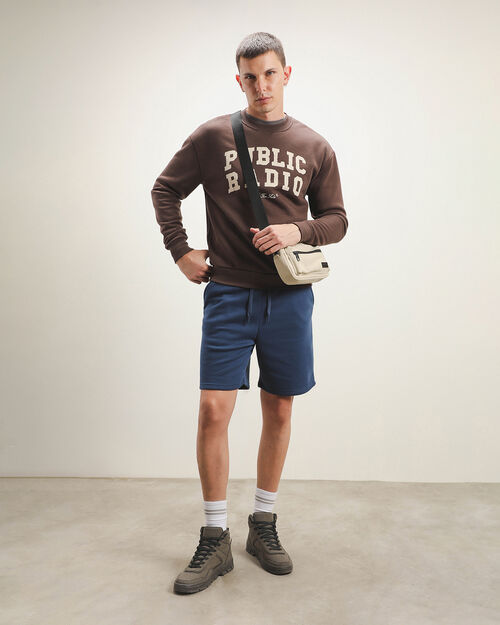 Sudadera Relaxed Estampada