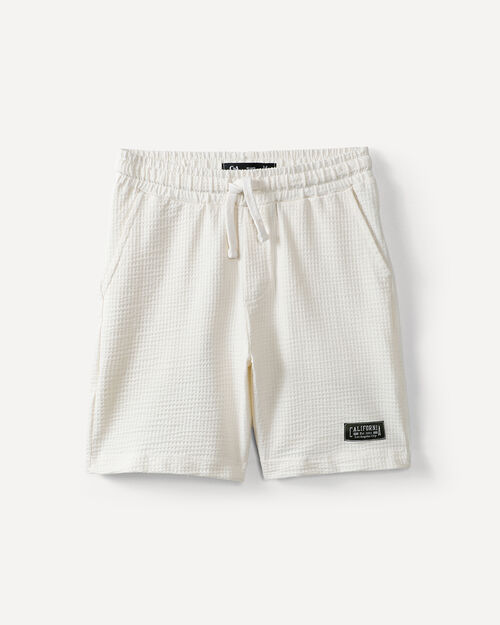 Short Beige Textura