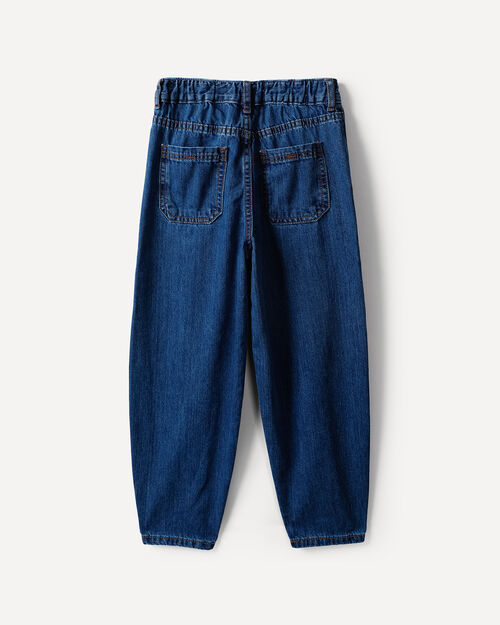 Jeans Fit Loose Azul