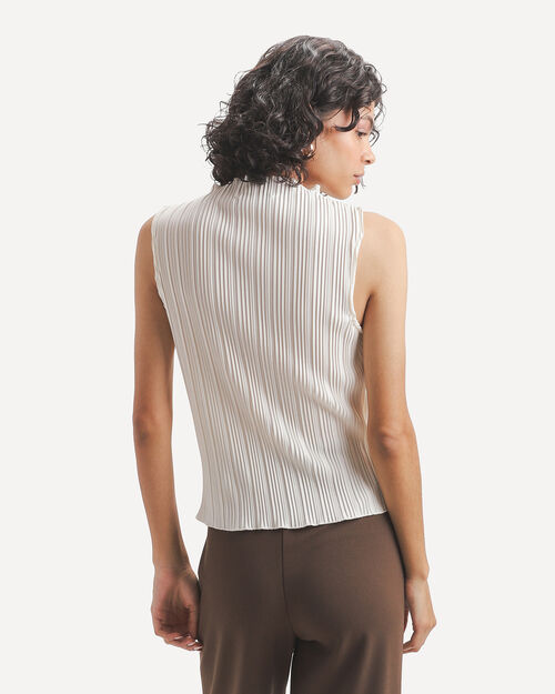 Top Blanco Textura