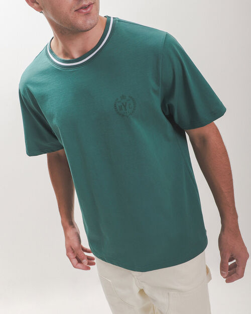 Playera Verde Manga Corta
