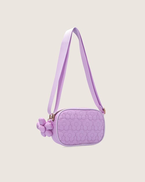 Bandolera Acolchada Lila