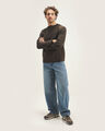 Jeans Azul Fit Barrel,AZUL CIELO