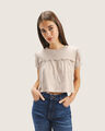Blusa Peplum Caf&eacute;,ARENA