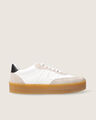 Tenis Blanco Plataforma,BLANCO