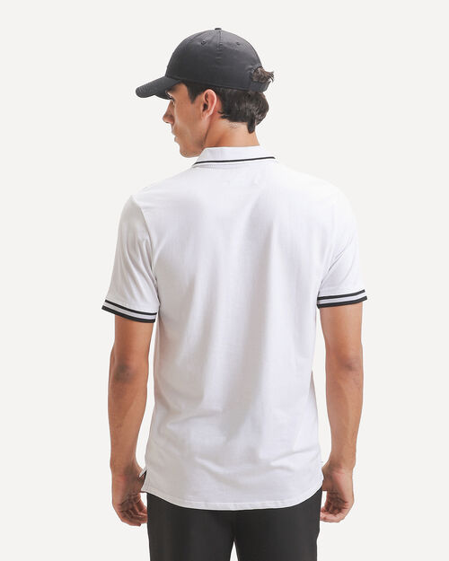 Polo Slim Blanca