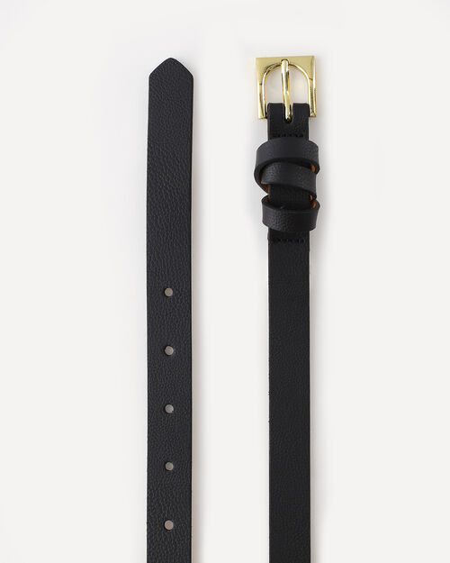 Cintur&oacute;n Negro Hebilla