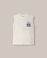 Playera Tank Estampada,CRUDO