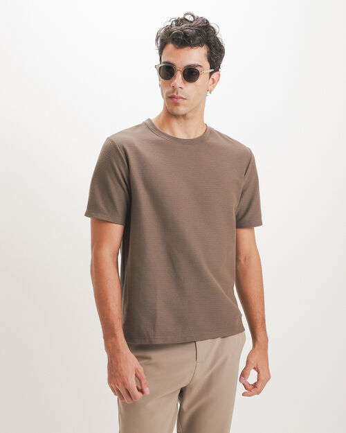 Playera Caf&eacute; Textura