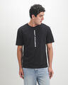 Playera Dise&ntilde;o Tel&eacute;fono,NEGRO
