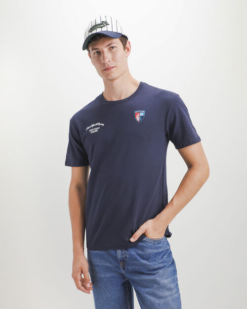 Playera Azul Gr&aacute;fico
