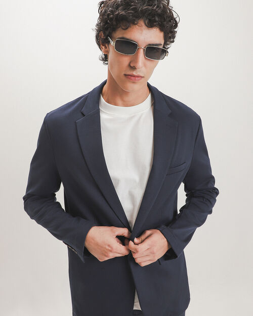 Blazer Azul Solapa