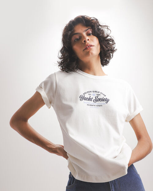 Playera Regular Blanca