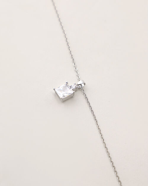 Collar Dije Cuadrado