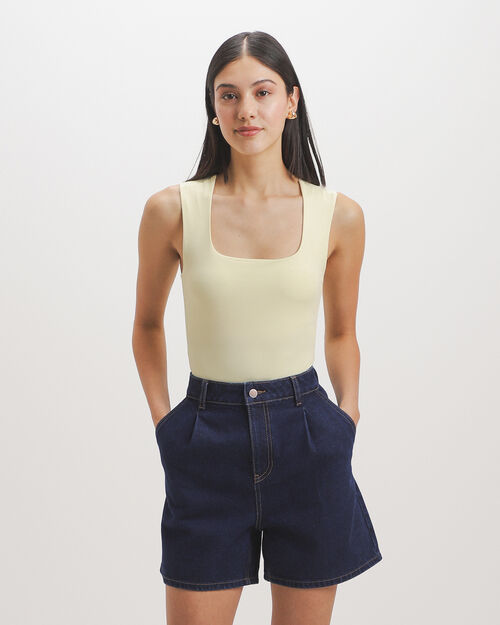 Body B&aacute;sico Amarillo