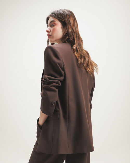Blazer Solapa Café