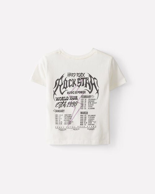 Playera Gr&aacute;fico Rock