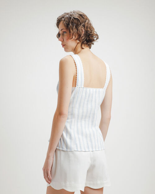 Blusa Estampada Rayas