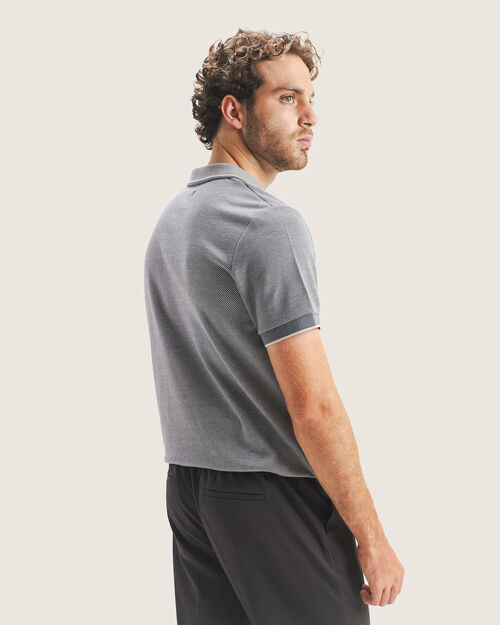 Polo Azul Fit Slim