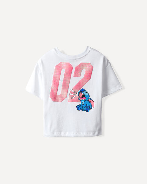 Playera Blanca Stitch