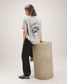Playera Estampada Café,GRIS CLARO