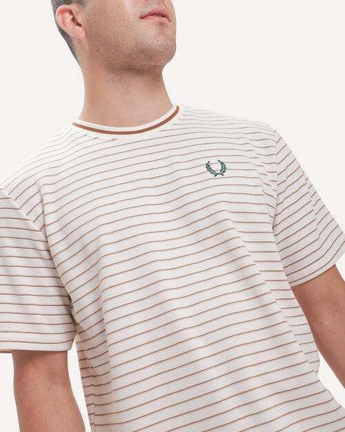 Playera Estampada Rayas