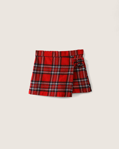 Short Falda Cuadros