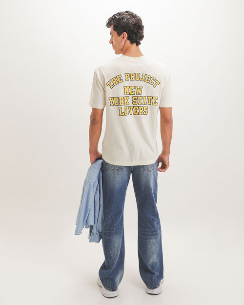 Playera Relaxed Beige
