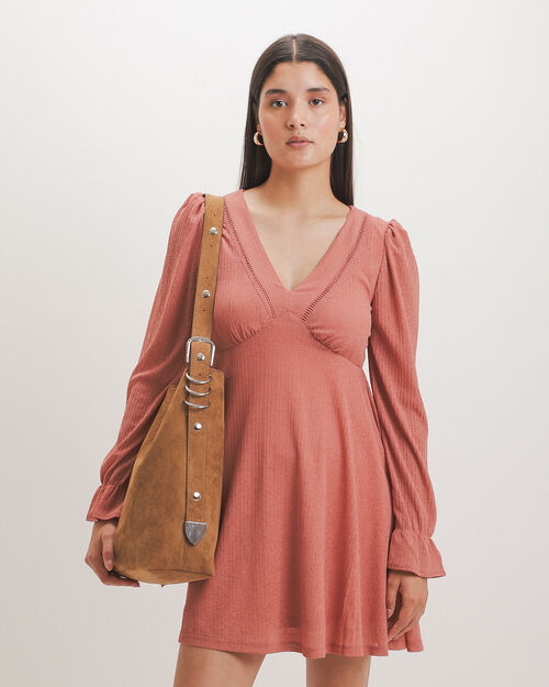Vestido Rosa Corto