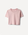 Playera Blanca Coraz&oacute;n,PALO ROSA