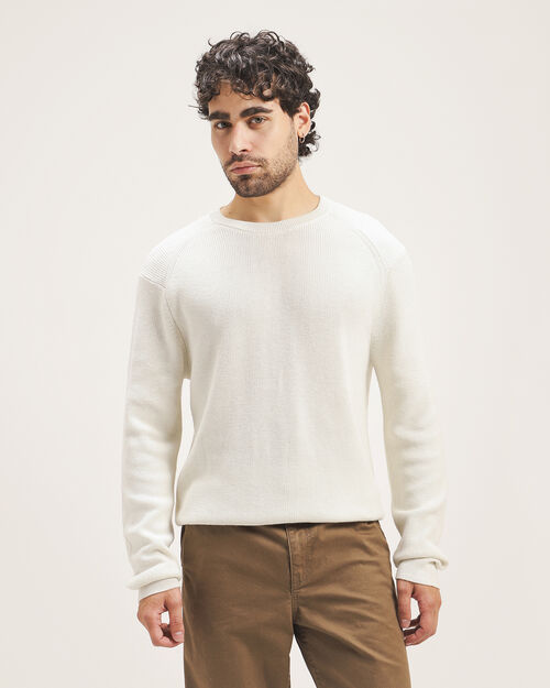 Suéter Ranglan Blanco
